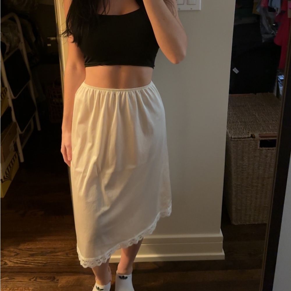 Deena Vintage Lace Skirt